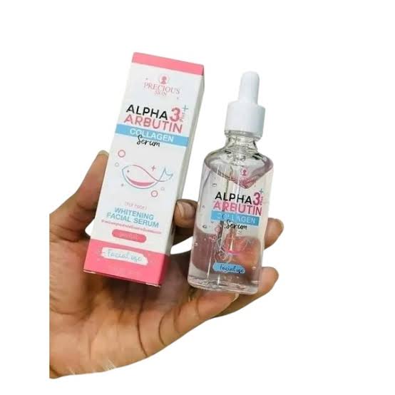 Precious Skin Thailand Alpha 3 Plus Arbutin Collagen Facial Serum (50 ml) - 2